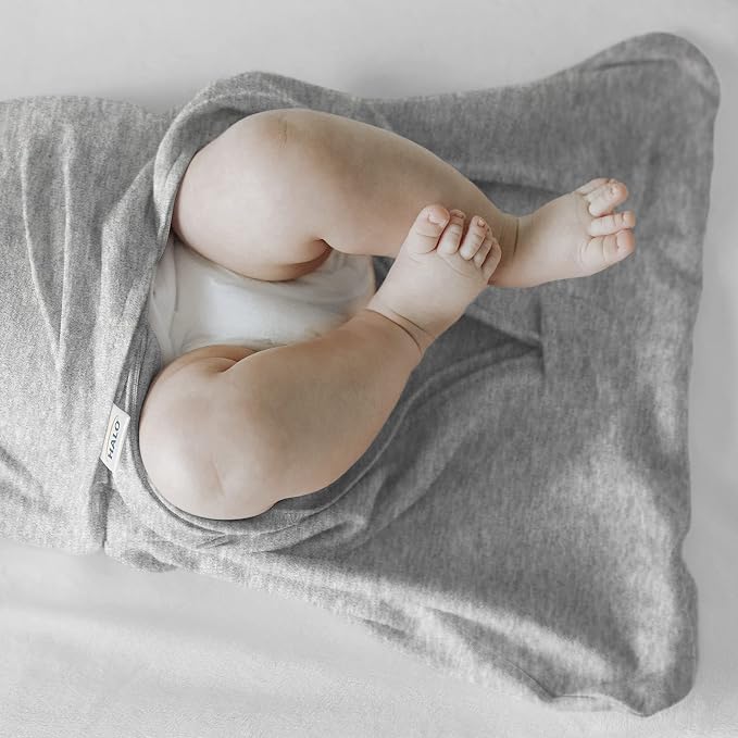 HALO 100% Cotton Sleepsack Swaddle, 3-Way Adjustable Wearable Blanket, TOG 1.5 - Image 5