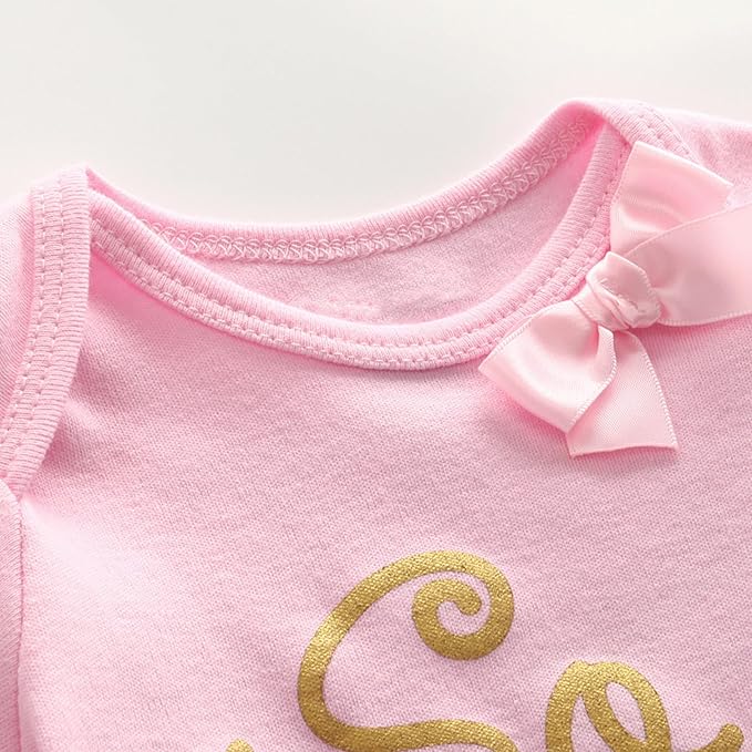 Fashion Unisex baby Boy Girl Bodysuits 5-Pack Casual Cotton Soft Infants Outfit - Image 2