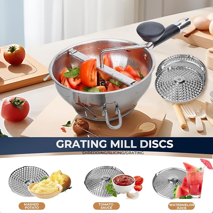 Stainless Steel Food Mills - Image 4