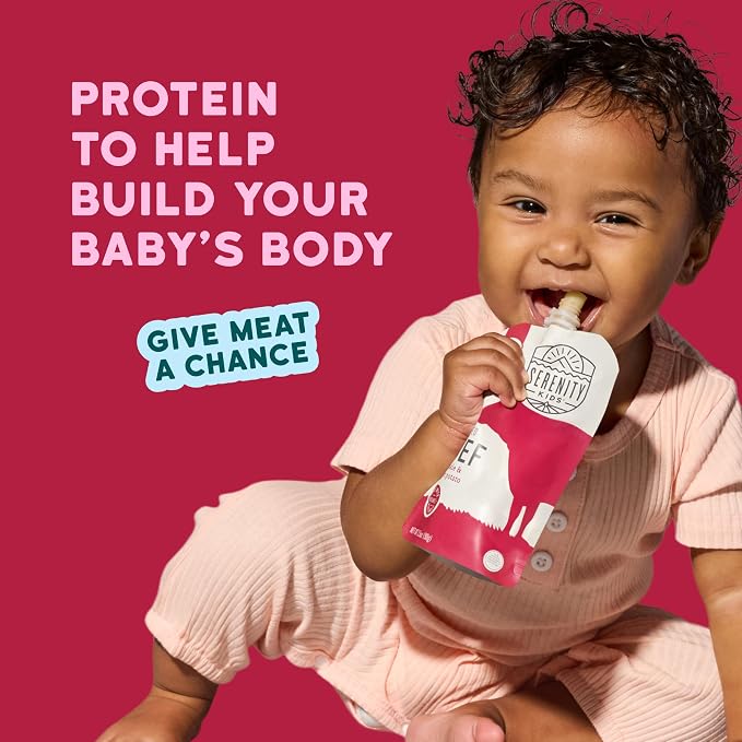 Serenity Kids 6+ Months Baby Food Pouches Puree Made - Image 5