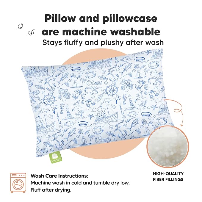 Toddler Pillow with Pillowcase - Image 4
