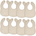 Comfy Cubs Muslin Bibs for Babies, Drool and Teething Bib, Adjustable Snaps by ComfyCubs