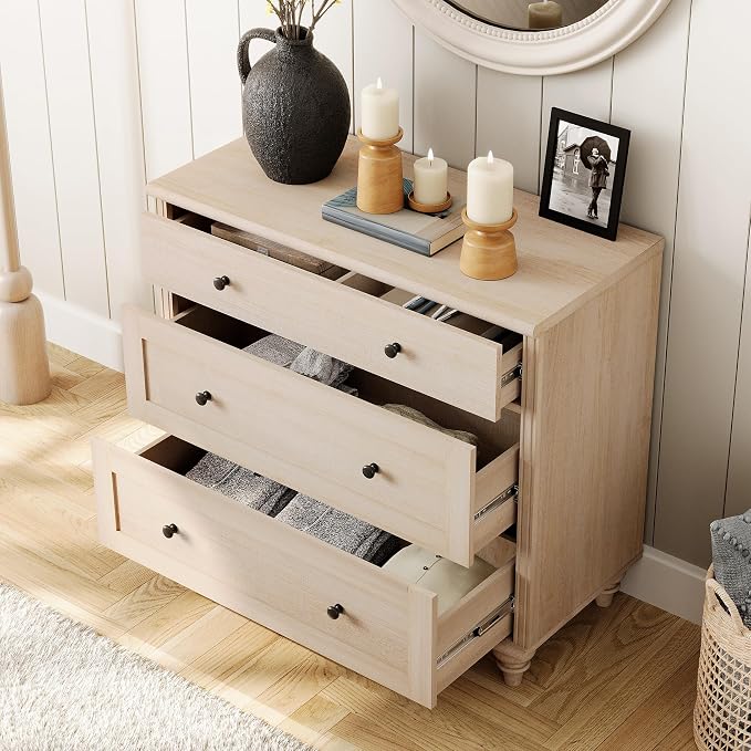 WAMPAT Kids Dresser with 9 Drawers, Baby Dressers with Wide Chest of Drawers - Image 5