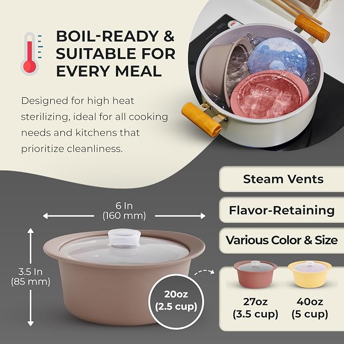 20oz Platinum Silicone Microwave Steamer Pot - Image 4