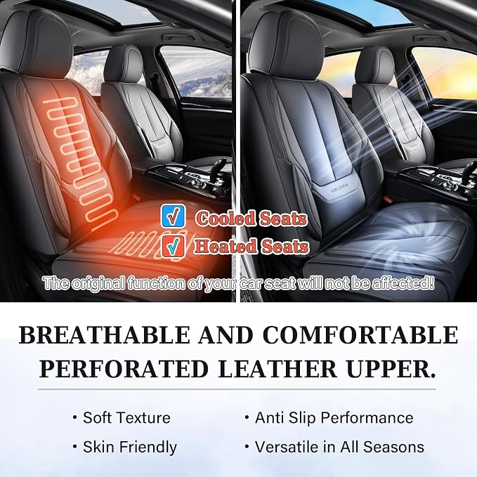 Coverado Seat Covers, Car Seat Covers Front Seats, Car Seat Cover, Car Seat - Image 4