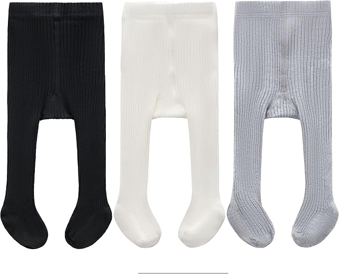 CECORC Baby Girls Tights Toddler Cable Knit Leggings Thick Cotton Infant by CECORC