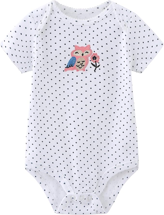 Baby Layette Set Baby Boys' 9-Piece Bodysuits Pants Set Toddler Girl Boy Unisex - Image 6