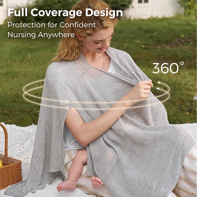Momcozy Ultra-Light Nursing Cover - Image 3