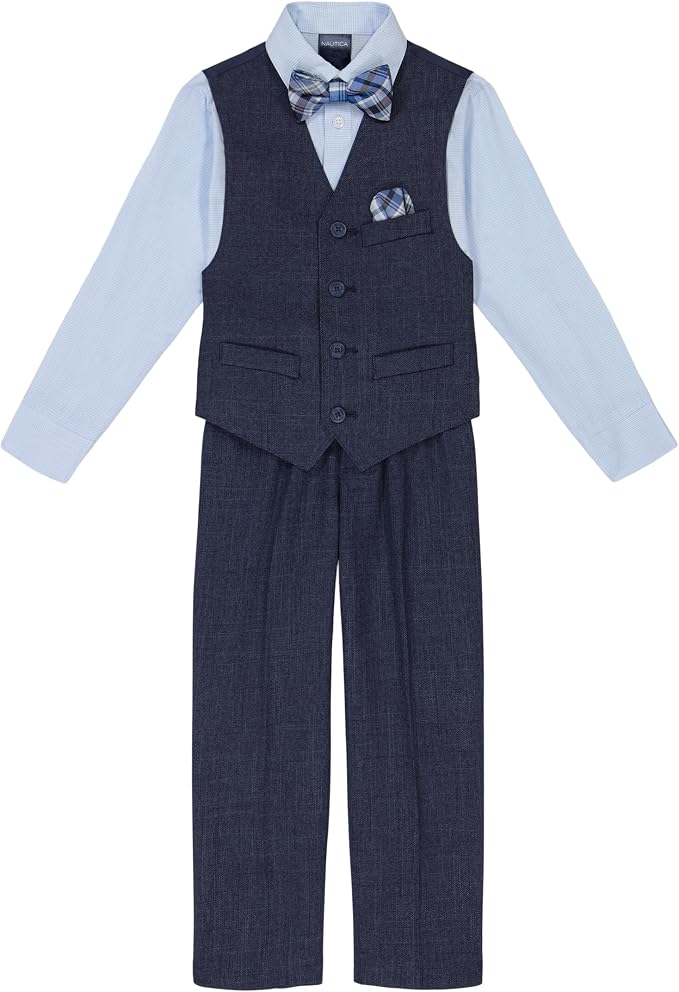 Nautica Boys' 4-Piece Formal Suit Set by Nautica