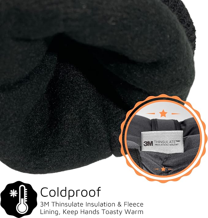 F Flammi Toddler Kids Snow Mittens - Image 6