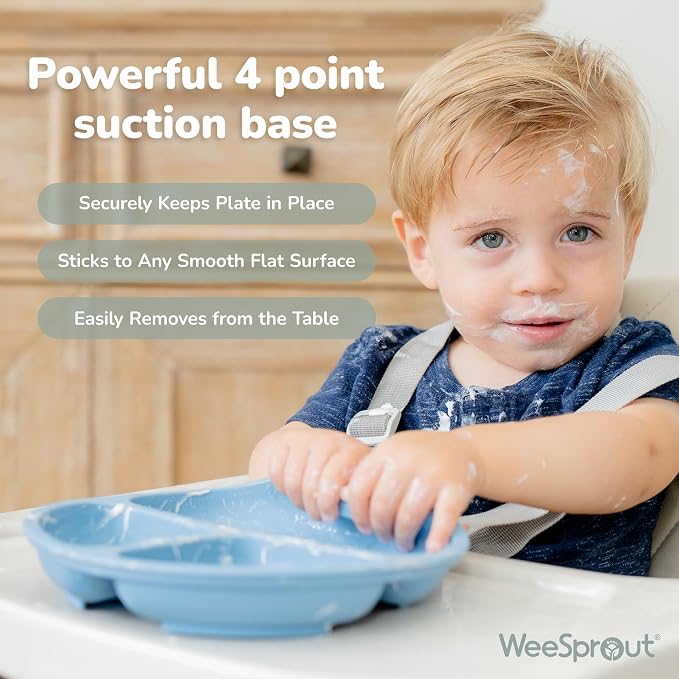 WeeSprout Suction Plates for Babies & Toddlers - Image 3