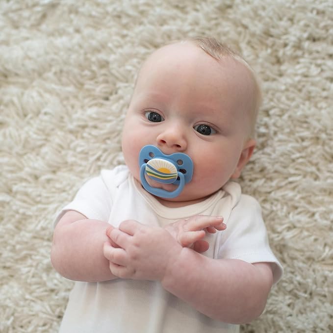 Dr. Brown's Advantage Glow-in-The-Dark Baby Pacifier, Fully Symmetrical Soother - Image 16