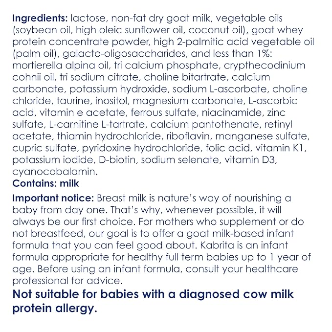 Kabrita Goat Milk-Based Infant Formula Powder - Image 8