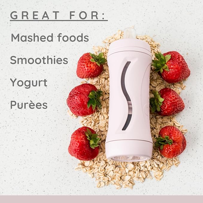 Subo Baby Food Bottle | No Mess Baby Toddler Self Feeder | Squeeze Free Design - Image 6
