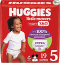 Huggies Size 5 Baby Diapers, Little Movers HuggFit 360° Baby Diapers by Huggies%C2%AE
