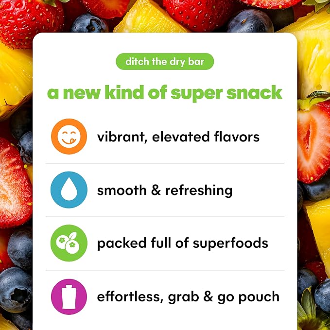 Noka Superfood Smoothie Pouches Variety Pack – Organic Fruit Blends - Image 4