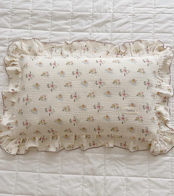 BuLuTu Cotton Muslin Kids Toddler Pillowcase - Image 4