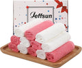 Baby Washcloths 12 Pack, 10x10 inch Heavenly Soft Wash Cloth by Jeffsun