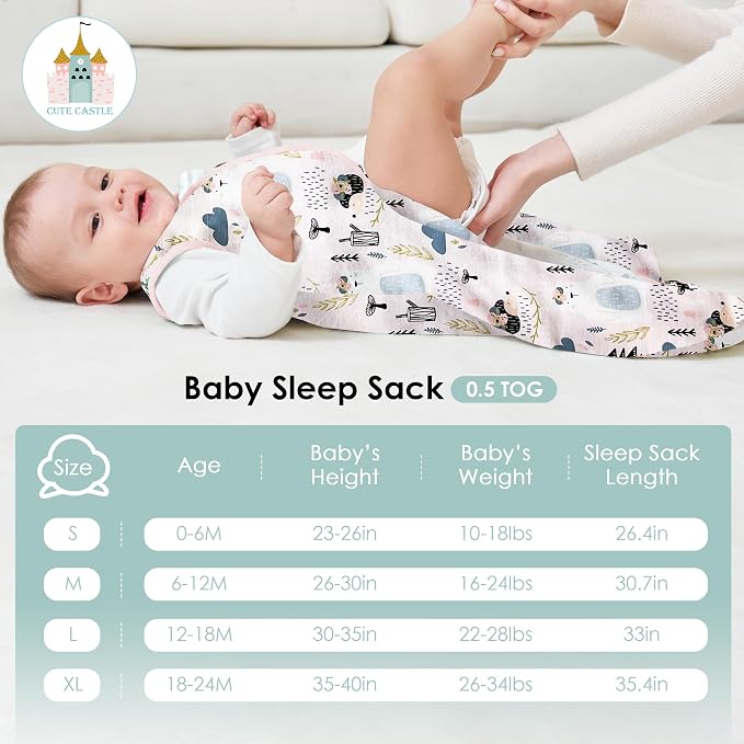 Cute Castle Baby Sleep Sack 12-18 Months - Image 4