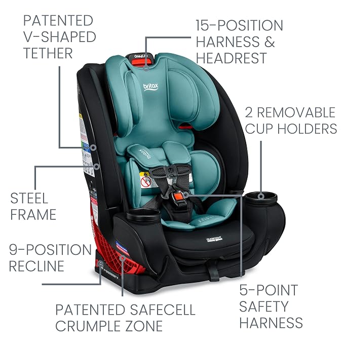 Britax One4Life Convertible Car Seat, 10 Years of Use from 5 to 120 Pounds - Image 3
