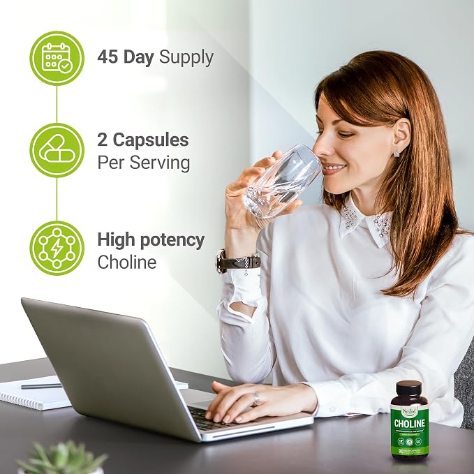 Nested Naturals Choline Bitartrate 500mg - Image 4