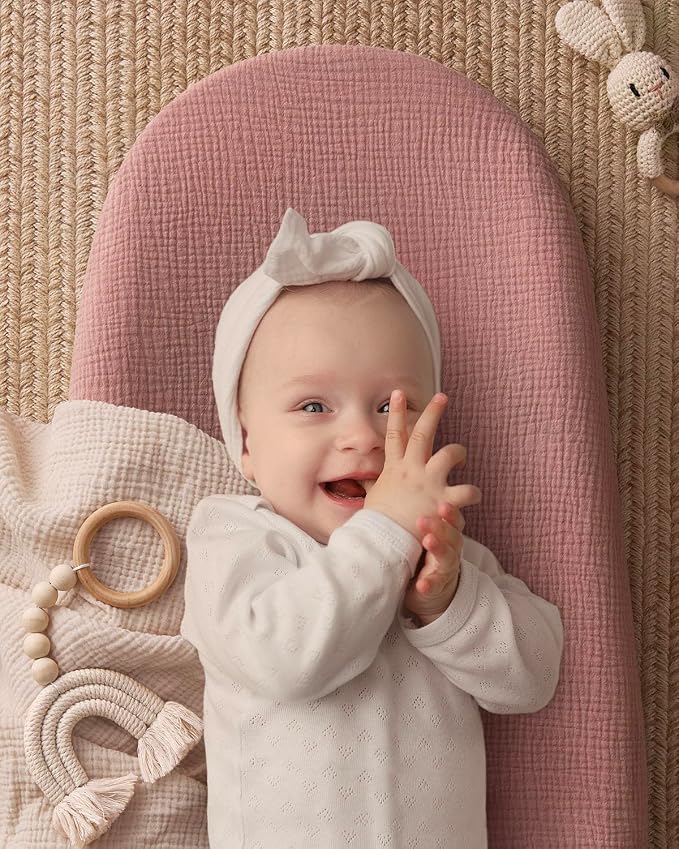 Blissful Diary Muslin Baby Changing Pad - Image 4