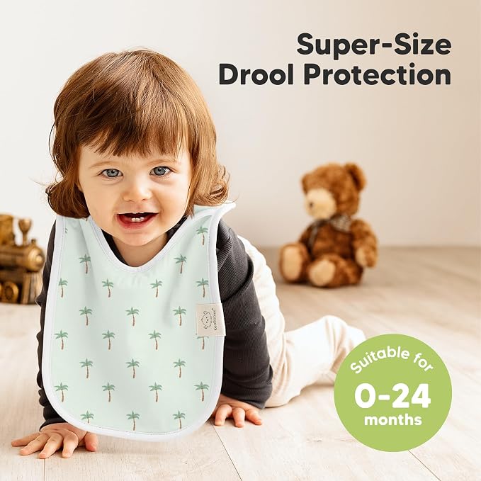 8-Pack Baby Bibs for Boys, Girls - Image 2