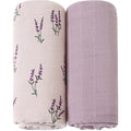 LifeTree Baby Swaddle Blankets Girls, Organic Muslin Swaddle Blankets Unisex by LifeTree