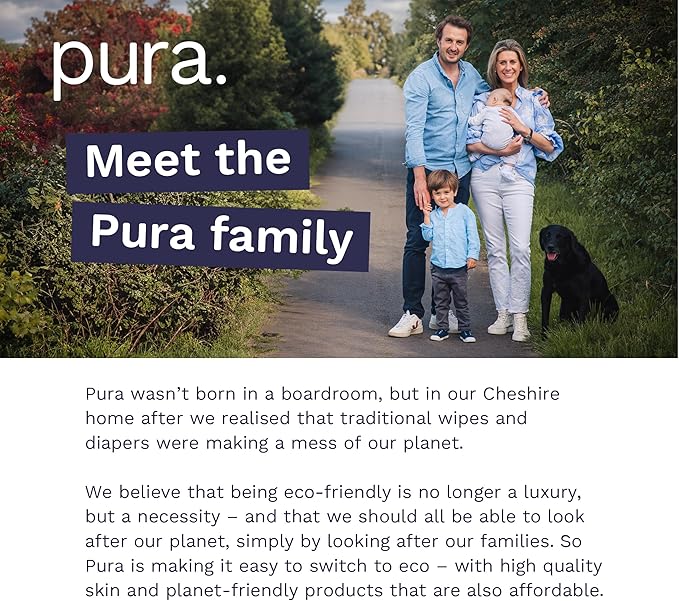 Pura Size 5 Eco-Friendly Diapers Totally Chlorine Free Hypoallergenic, Soft - Image 9