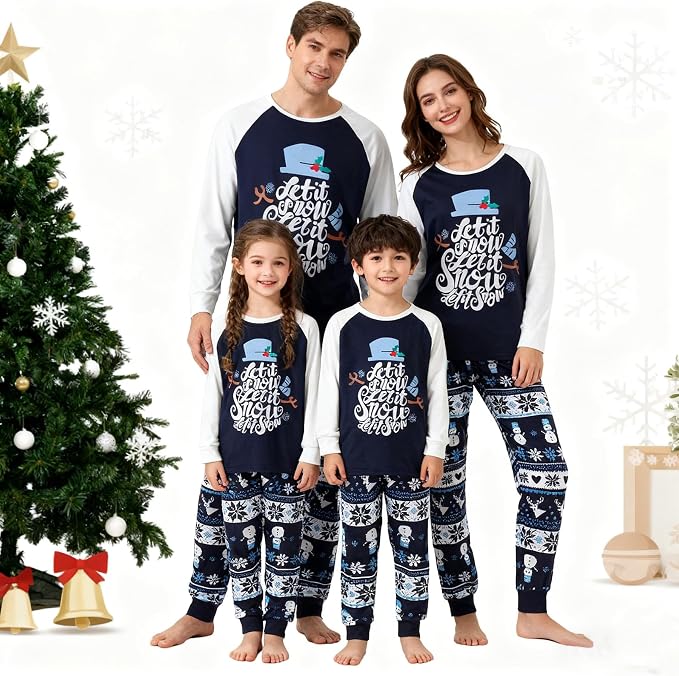 Awoscut Family Christmas Pajamas Matching Pajamas - Image 3