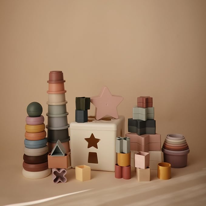 mushie Stacking Cups Toy | Made in Denmark - Image 7