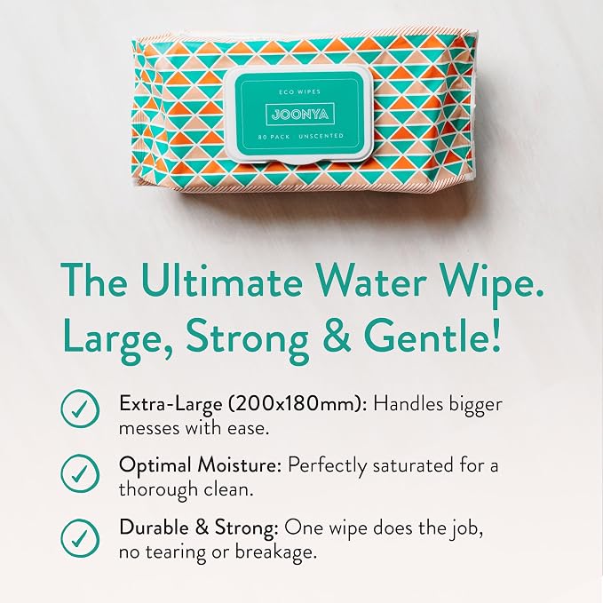 JOONYA Unscented Baby Wipes — Plant-Based, Fragrance-Free Diaper Wipes | - Image 5