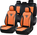 FLORICH Leather Seat Covers, Car Seat Covers Full Set, Car Seat Protectors 5 by FLORICH