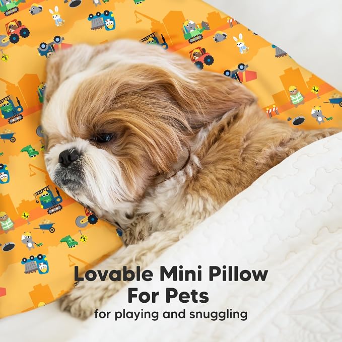 Mini Toddler Pillow with Pillowcase - Image 8