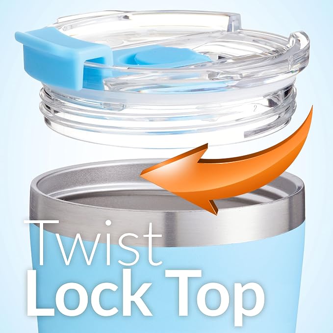 PopYum 9oz Insulated Stainless Steel Kids’ Cups - Image 6
