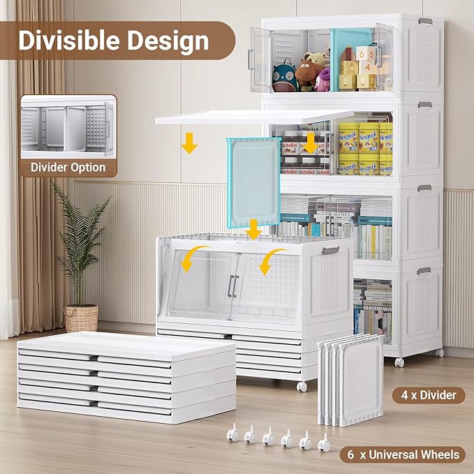 BROVIEW 600Qt Plastic Storage Bins - Image 3