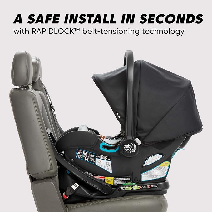 Baby Jogger City GO 2 Infant Car Seat, Lunar Black – Lightweight Rear-Facing - Image 3