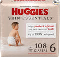 Huggies Size 6 Diapers, Skin Essentials Baby Diapers, Size 6, Packaging May Vary by Huggies%C2%AE