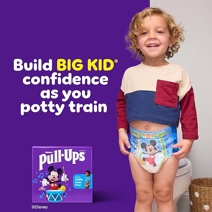 Pull-Ups Boys' Potty Training Pants, Size 3T-4T Training Underwear, Packaging - Image 5