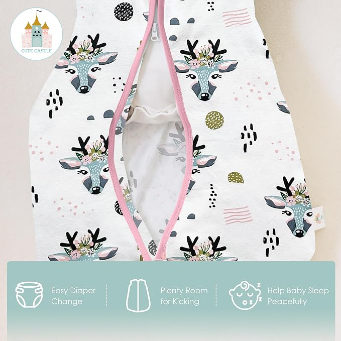Cute Castle Baby Sleep Sack 6-12 Months - Image 7