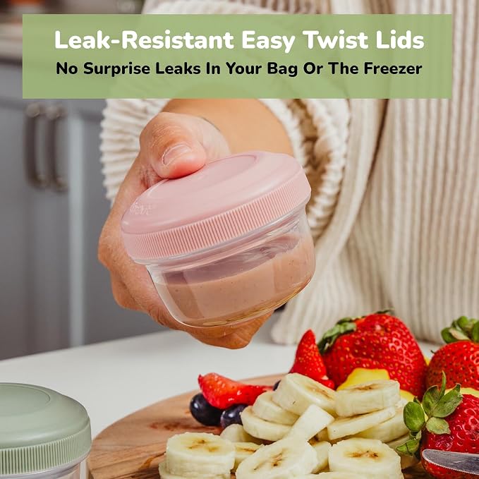 WeeSprout Leakproof Baby Food Storage - Image 4