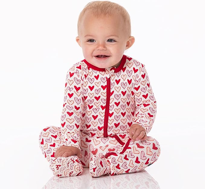 KicKee Full of Hearts Footie - Image 2