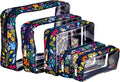 TSA Approved 5-Piece Diaper Bag Organizer Pouch Set Clear Waterproof TPU Kids by Remobia+Hicol