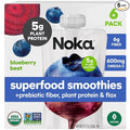 Noka Superfood Fruit Smoothie Pouches, Healthy Snacks by NokaSuperfoodSnacks