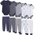 Unisex Baby Boy Girl Pants Sets 10 pack Cotton Casual New born Clothes Comfort by JELYLOVE