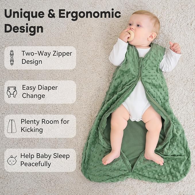 Fleece Baby Sleep Sack 12-18 Months - Image 4
