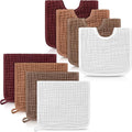 Tallew 8 Pack Muslin Burp Cloths and Baby Bibs by Tallew