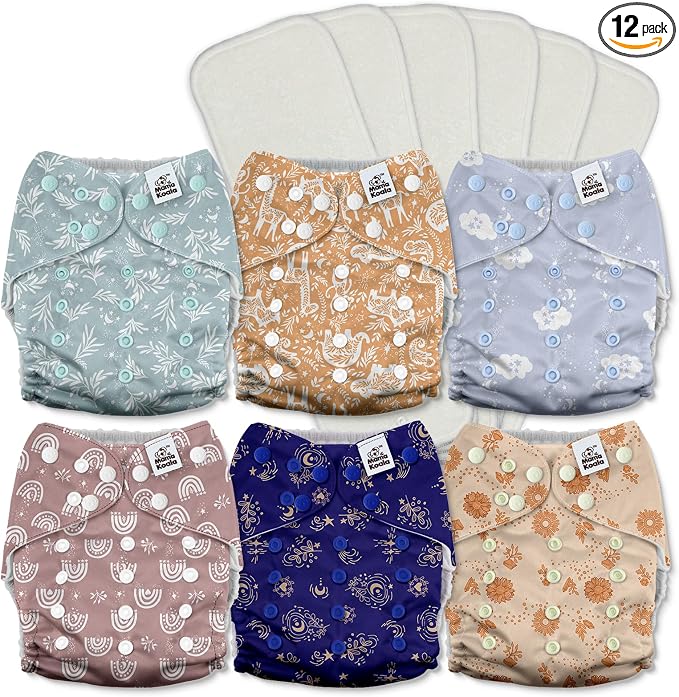 Mama Koala 3.0 Pocket Cloth Diapers by MamaKoala
