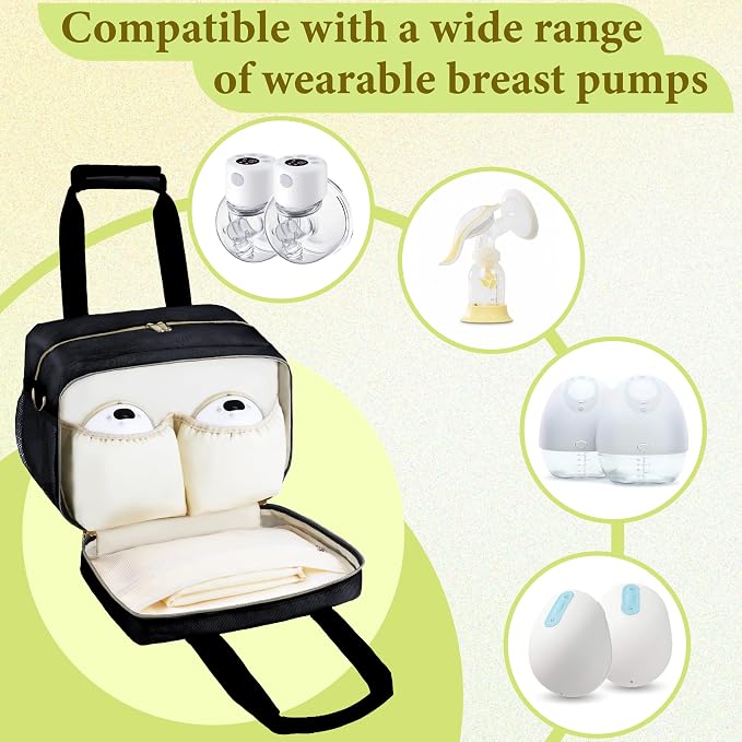 Breastmilk Cooler Bag Fits 6 Baby Bottles up to 9 Ounce - Image 4