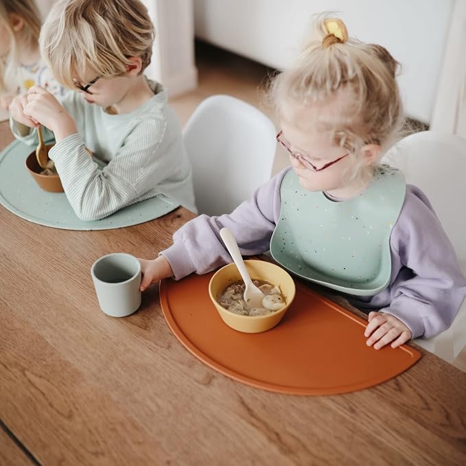 mushie Silicone Placemat for Kids | BPA-Free Non-Slip Design - Image 3